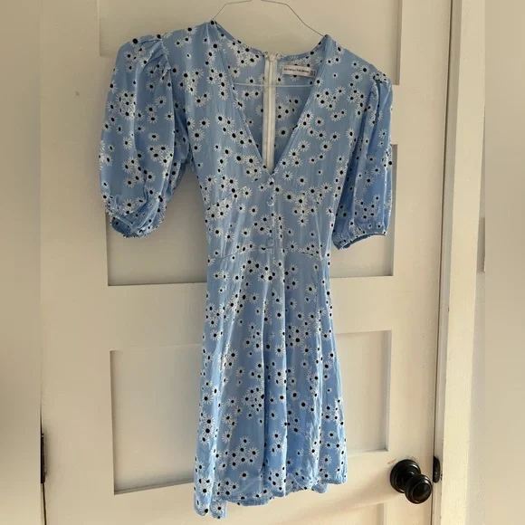 Faithfull the brand Ilia floral mini dress size 4 - Picture 12 of 15